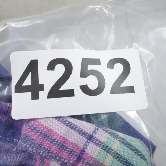 Ralph Lauren Shirt Mens Large Multicolor Plaid Classic Fit Short Sleeve Preppy - Picture 16 of 16